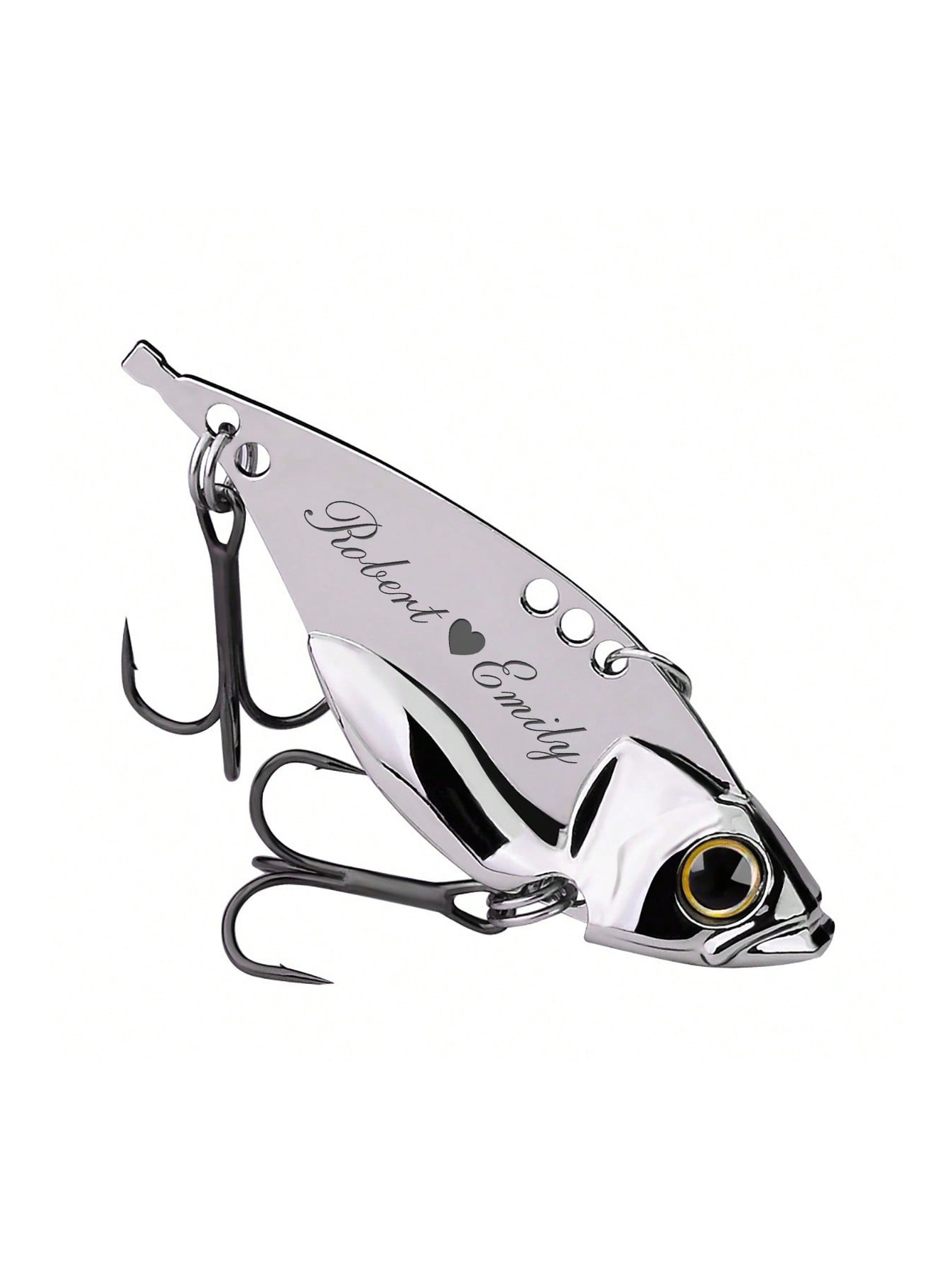 DIY Engraved Metal Fishing Lure